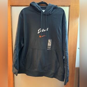Nike Men’s City Edition Detroit Pistons Club Pullover Hoodie Size XXL